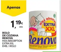 Continente Rolo de cozinha renova promoção