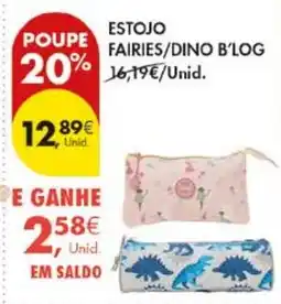 Pingo Doce Estojo Fairies/Dino B'log promoção