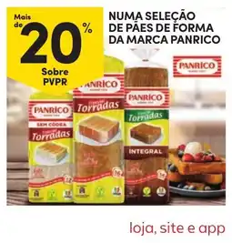 Continente panrico pães de forma promoção