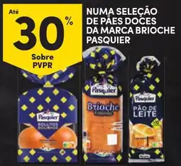 Continente Pão doce da marca brioches pasquier promoção