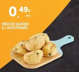 Continente Pão de queijo c/ azeitonas promoção