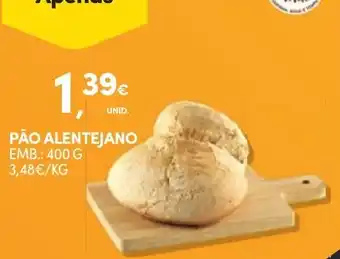 Continente Pão alentejano promoção