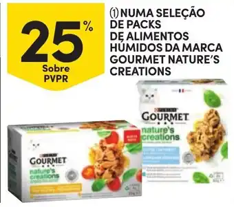 Continente Gourmet nature's creations promoção
