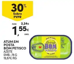 Continente atum em posta bom petisco promoção