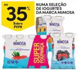 Continente Iogurtes mimosa promoção