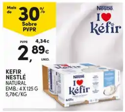 Continente Kefir Nestlé Natural promoção