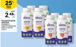 Continente Iogurtes kéfir mimosa promoção