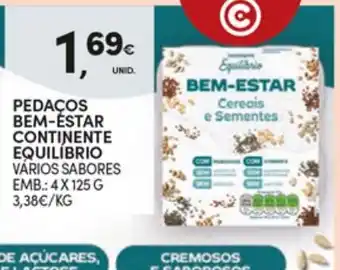 Continente Pedacos bem-estar continente equilibrio promoção