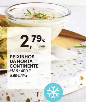 Continente peixinhos da horta continente promoção