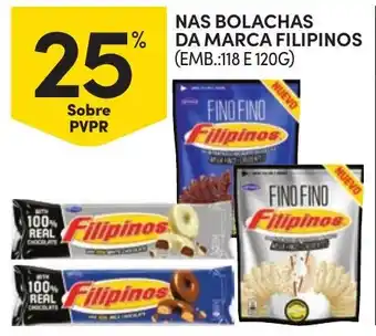Continente Bolachas da marca filipinos promoção