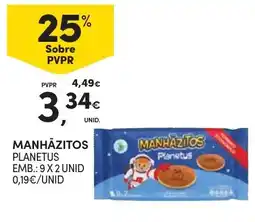 Continente Manhazitos planetus promoção