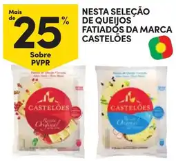 Continente Queijos fatiados castelões promoção