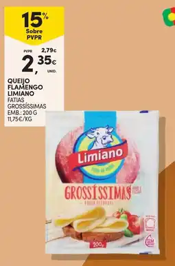 Continente Queijo flamengo limiano fatias grossíssimas promoção