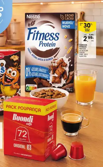 Continente Nestlé Fitness Protein promoção