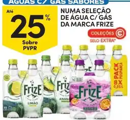 Continente Águas c/ gás sabores frize promoção