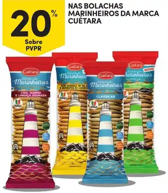 Continente Bolachas marinheiros da marca cuétara promoção