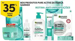 Continente nos produtos pure active da marca garnier promoção