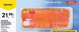Continente Lombos de salmão continente promoção