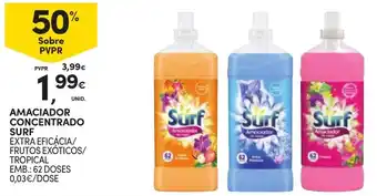 Continente Amaciador concentrado surf promoção