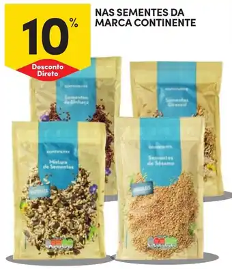 Continente Sementes da marca continente promoção
