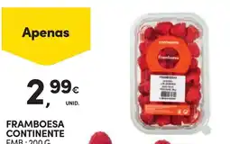 Continente Framboesa continente promoção