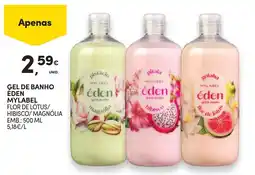 Continente Gel de banho eden promoção
