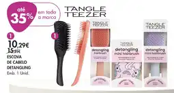Pingo Doce escova de cabelo detangling tangle teezer promoção