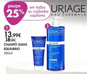 Uriage champô suave equilíbrio