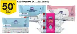 Continente nas toalhitas da marca chicco promoção