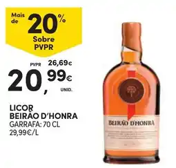 Continente Licor beirão d'honra promoção