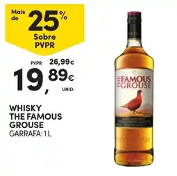 Continente whisky the famous grouse promoção