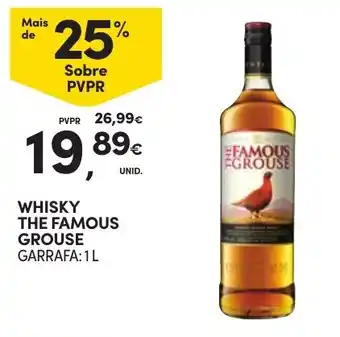 Continente whisky the famous grouse promoção