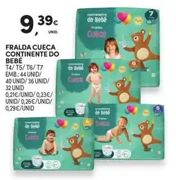 Continente Fralda cueca continente do bebê promoção