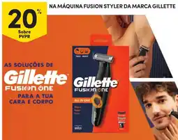 Continente gillette fusion one promoção