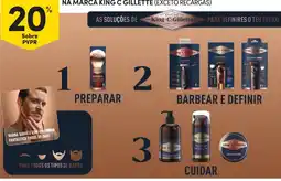 Continente King C Gillette promoção