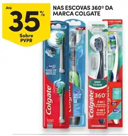 Continente escovas 360 da marca colgate promoção