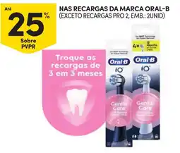 Continente recargas da marca oral-b promoção