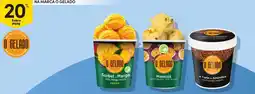 Continente O gelado sorbet manga promoção