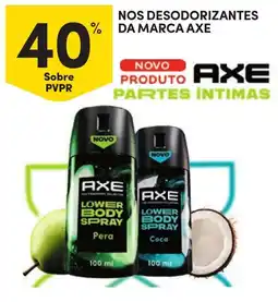 Continente Axelower body spray promoção