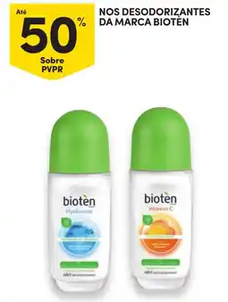 Continente desodorizantes da marca biotên promoção