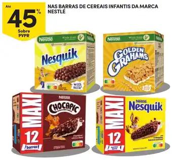 Barras de cereais infantis da marca Nestlé
