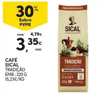 Continente Café Sical Tradição promoção