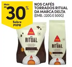 Continente Nossos cafés torrados ritual da marca delta promoção