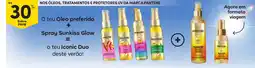 Continente O teu Óleo preferido + Spray Sunkiss Glow promoção