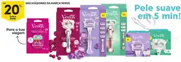 Continente Máquinas da marca Venus promoção