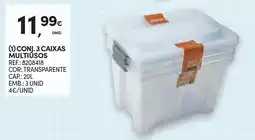 Continente caixas multiusos promoção
