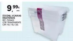 Continente Caixas multiusos promoção