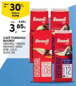 Continente Café torrado buondi promoção