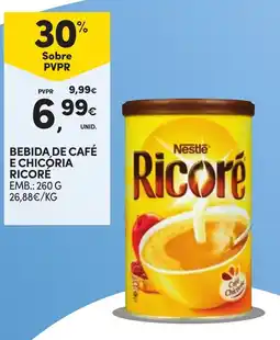 Continente bebida de café e chicória ricoré promoção