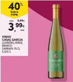 Continente vinho casal garcia loureiro, verde, branco promoção